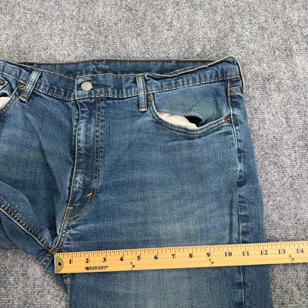 Levis 541 Athletic Taper Jeans Mens 38x33 Blue Denim Medium Wash Stretch‎ Pants